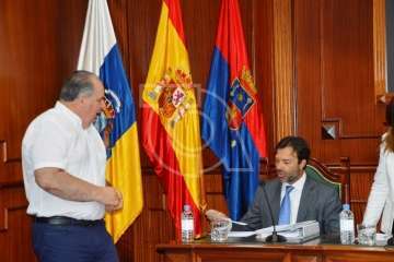 Pleno extraordinario en el Ayuntamiento de Telde (Foto TA)